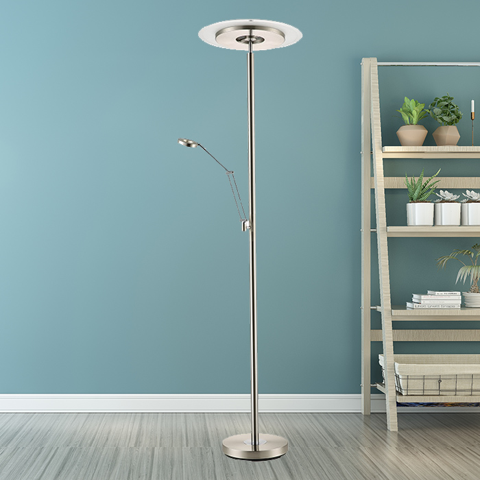 Adjustable Modern Design LED Floor Lamp with Flexible Arm for Reading