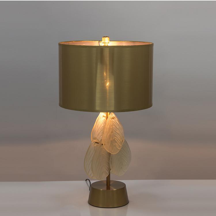 Arabesque Gold Leaf Table Lamp