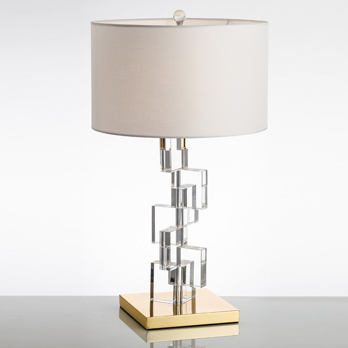 Modern Crystal Table Lamp